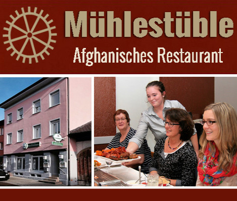 Mühlestüble - Afghanisches Restaurant in Kandern - Logo