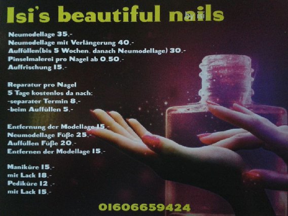 Isi's beautiful nails in Clausthal Zellerfeld - Logo