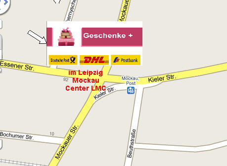 Geschenke + in Leipzig - Logo