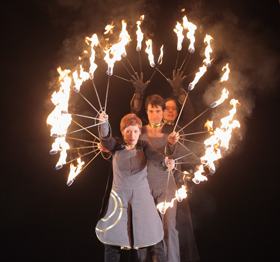 mosaique – Feuershow und Artistik in Berlin - Logo