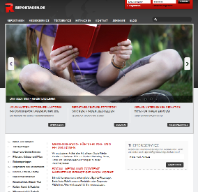 Medienservice Reportagen.de in Hamburg - Logo