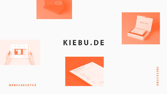Kiebu Druck+Werbung in Greifswald - Logo
