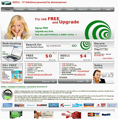 domainpower it solutions in Wuppertal - Logo