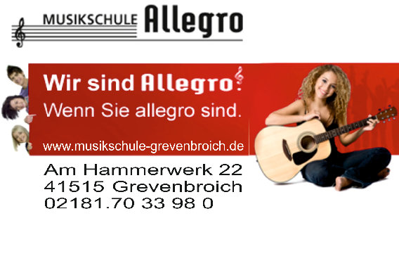 Musikschule Allegro Grevenbroich in Grevenbroich - Logo