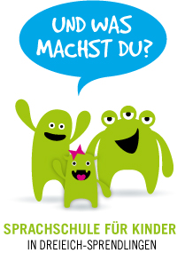 Und was machst du? Sprachschule für Kinder in Dreieich - Logo