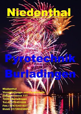 A. Niedenthal Pyrotechnik in Burladingen - Logo
