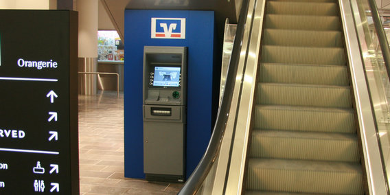 Volksbank Marl-Recklinghausen eG, Geldautomat Im Palais Vest in Recklinghausen - Logo