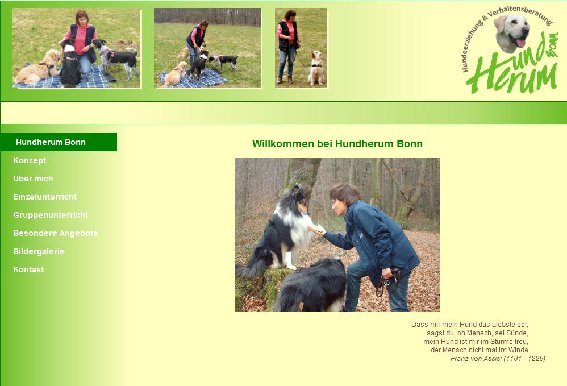 Hundherum Bonn - Hundeschule, Hundeerziehung in Bonn - Logo