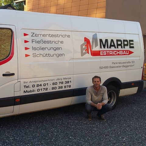 Estrichbau Marpe in Baesweiler - Logo