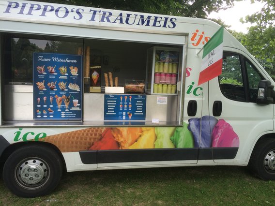 Eiswagen Pippo's Traumeis in Bennigsen Stadt Springe - Logo