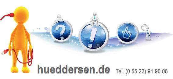 hueddersen.de - Internet, Netzwerk, Schulung in Osterode am Harz - Logo