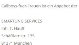 Callboys für Frauen / Gigolo Escort Agentur in München - Logo