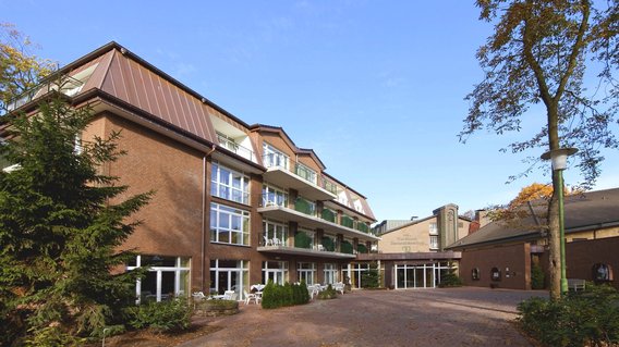 Waldhotel Tannenhäuschen in Wesel - Logo
