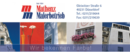 Mathenz Malerbetrieb in Düsseldorf - Logo
