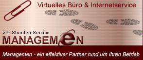 Managemen in Kissing - Logo