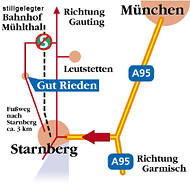 Panorama-Café-Restaurant Gut Rieden in Rieden Stadt Starnberg - Logo