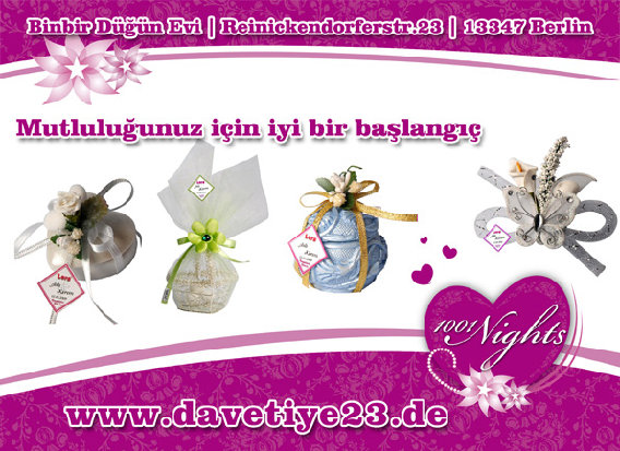 Design Davetiye 1001 Dügün Evi in Berlin - Logo