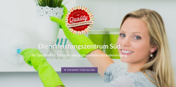 Dienstleistungszentrum Süd in Ettlingen - Logo