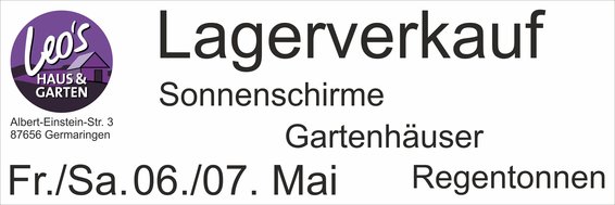 LeosHaus&Garten GbR in Germaringen - Logo