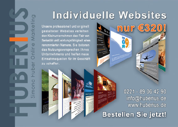 Huberius - Simona Huber Online Marketing in Köln - Logo