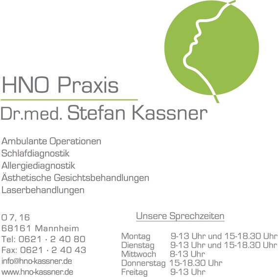 HNO Praxis Dr. med. Stefan Kassner in Mannheim - Logo