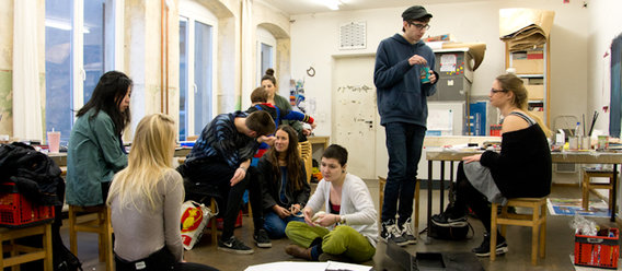 VON ERLENBACH KUNSTSCHULE. in Berlin - Logo