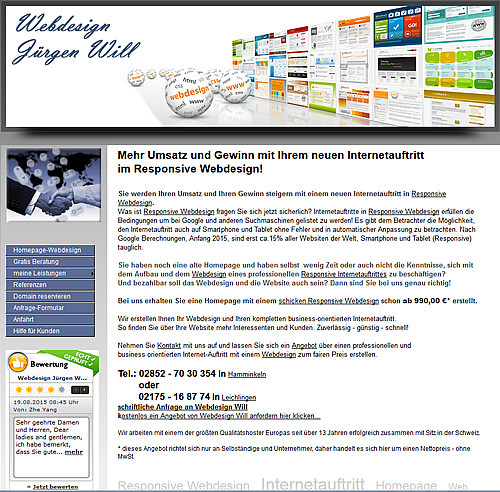 Webdesign Jürgen Will in Leichlingen im Rheinland - Logo