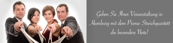 Streichquartett für Ihre Hochzeit in Hamburg - Logo