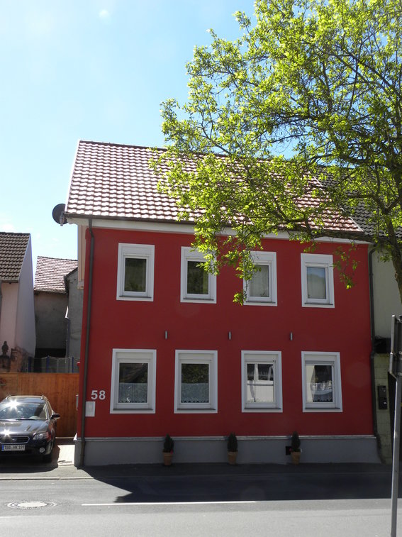 Rotes Haus in Gerlachsheim Stadt Lauda Königshofen - Logo