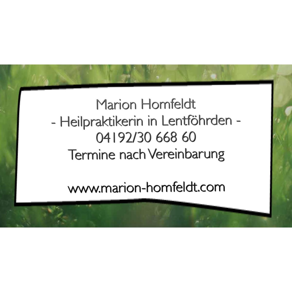 Praxis für Hypnose - und Bachblütentherapie Marion Homfeldt in Lentföhrden - Logo