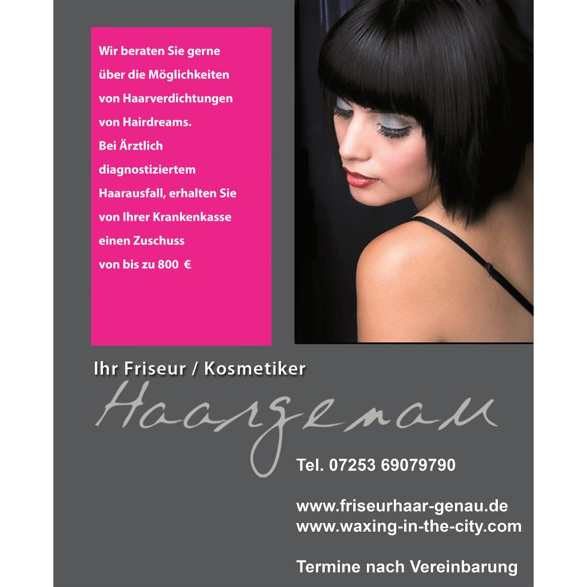 Friseur Haar-Genau Inh. Monika Ditsch in Malsch bei Wiesloch - Logo