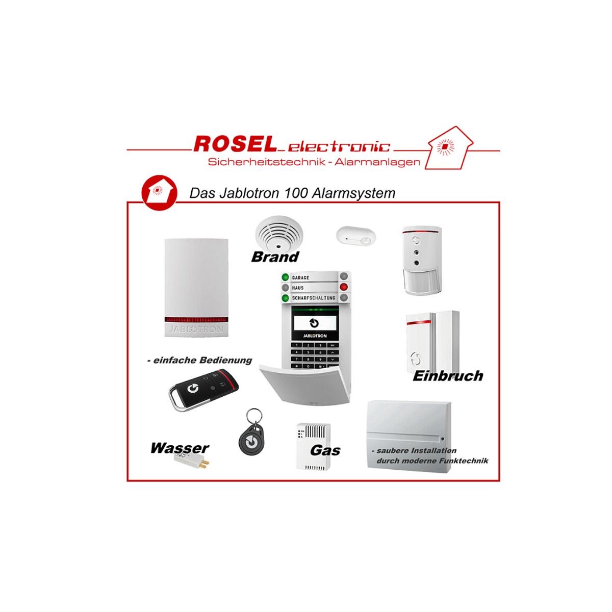 Rosel Alarmanlagen - Inh. Andreas Rosel - Zertifizierter Jablotron Errichter in Nattheim - Logo