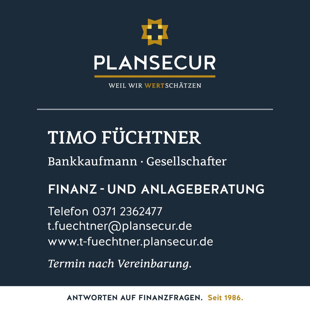 Plansecur Finanzplanung - Timo Füchtner in Neukirchen im Erzgebirge - Logo