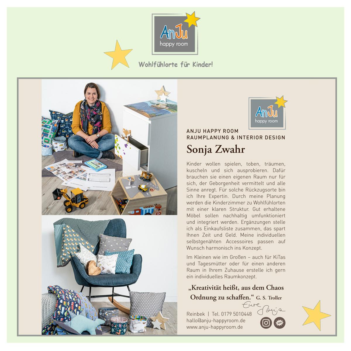 AnJu happy room in Reinbek - Logo