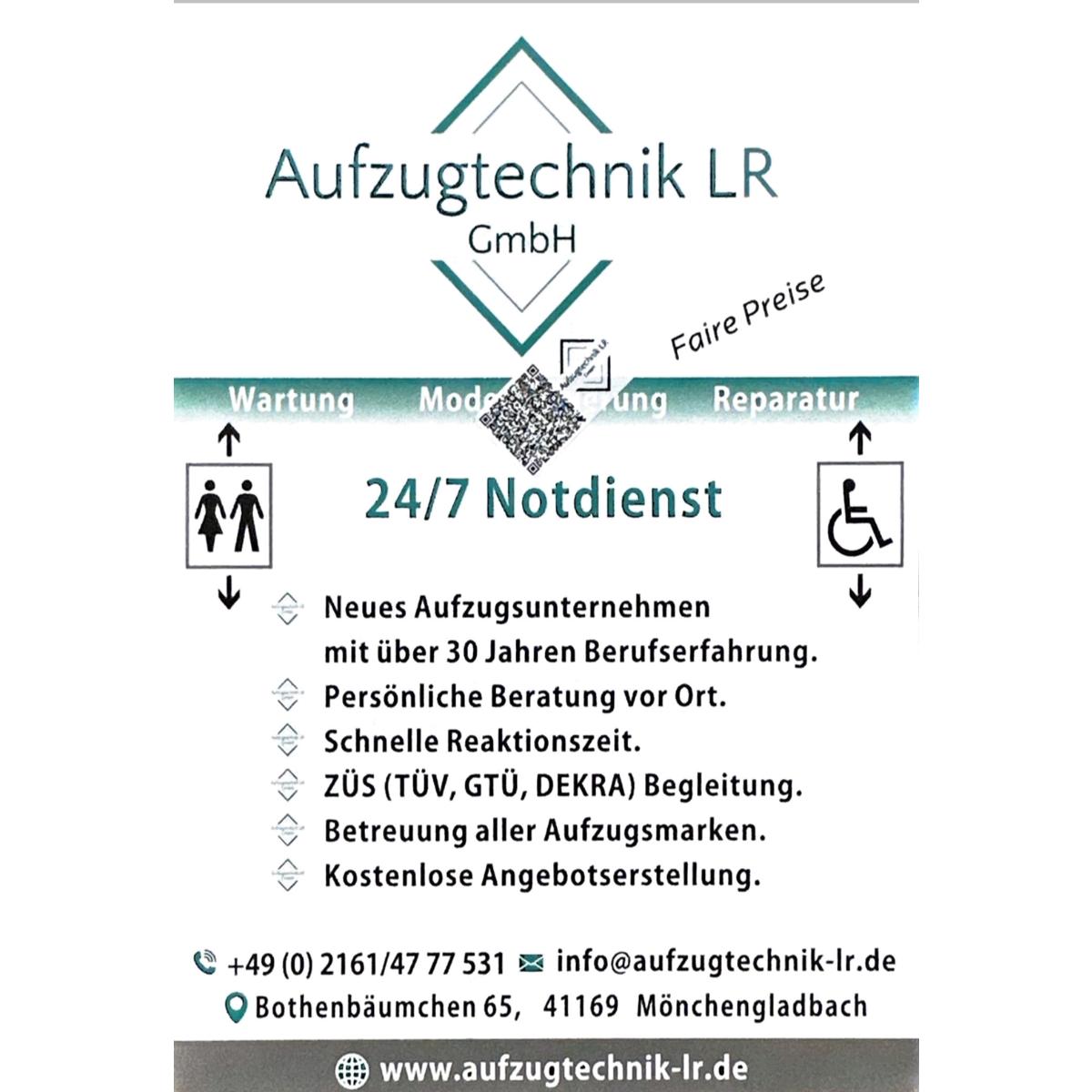 Aufzugtechnik LR GmbH in Mönchengladbach - Logo