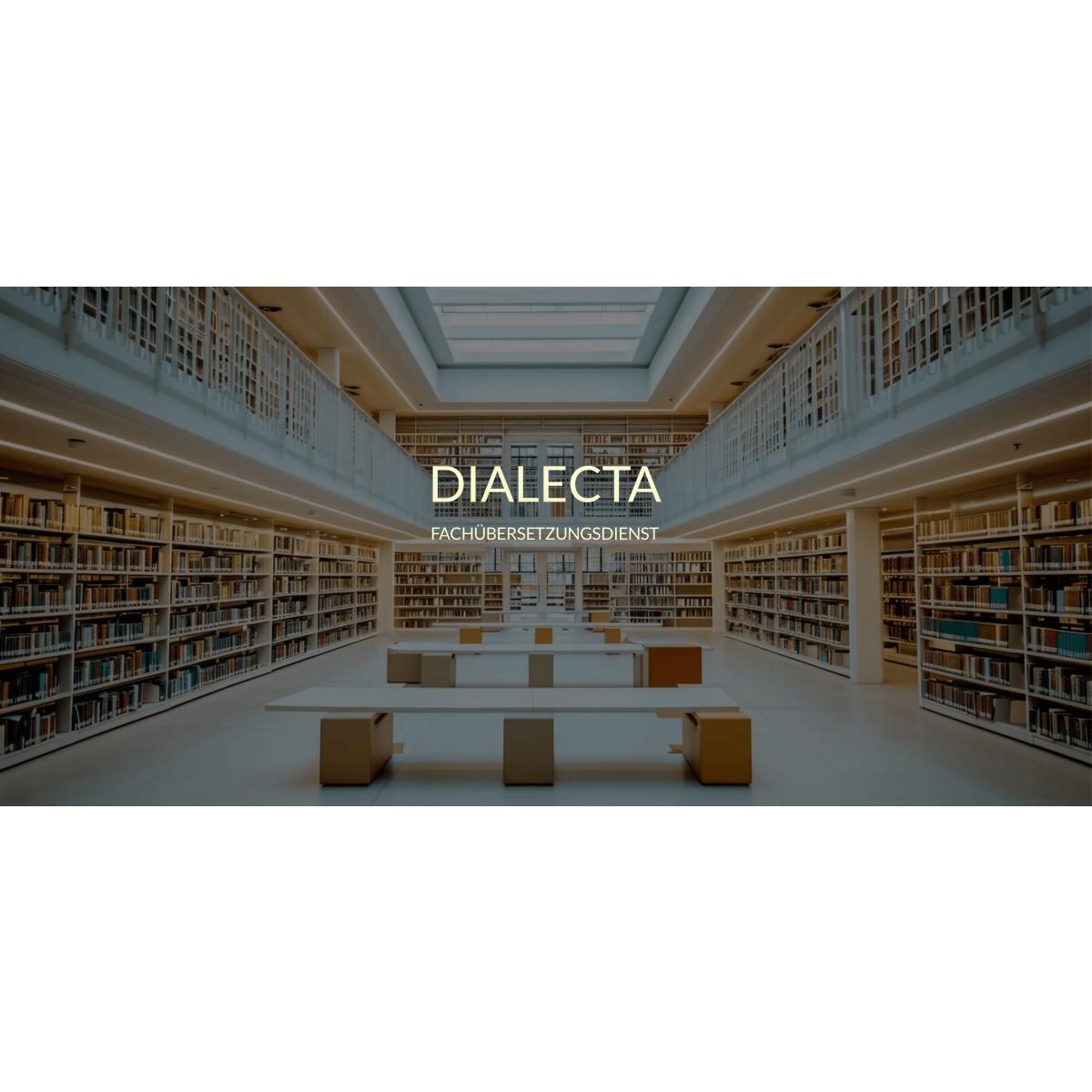 Übersetzungsbüro Dialecta in Berlin - Logo