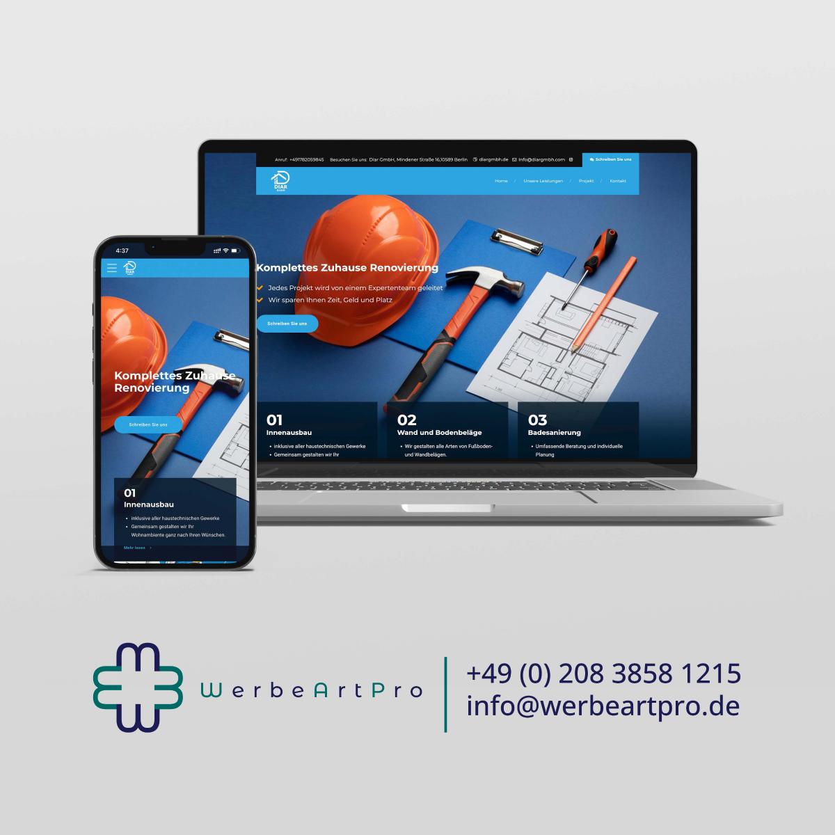 WerbeArtPro Ihre Full-Service-Agentur für digitales Marketing, Webdesign und Branding in Mülheim an der Ruhr - Logo