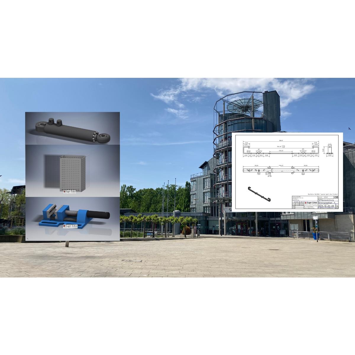 Eugen Eckes CAD - Konstruktion & Zeichnungen (Freiberufler) in Kaarst - Logo