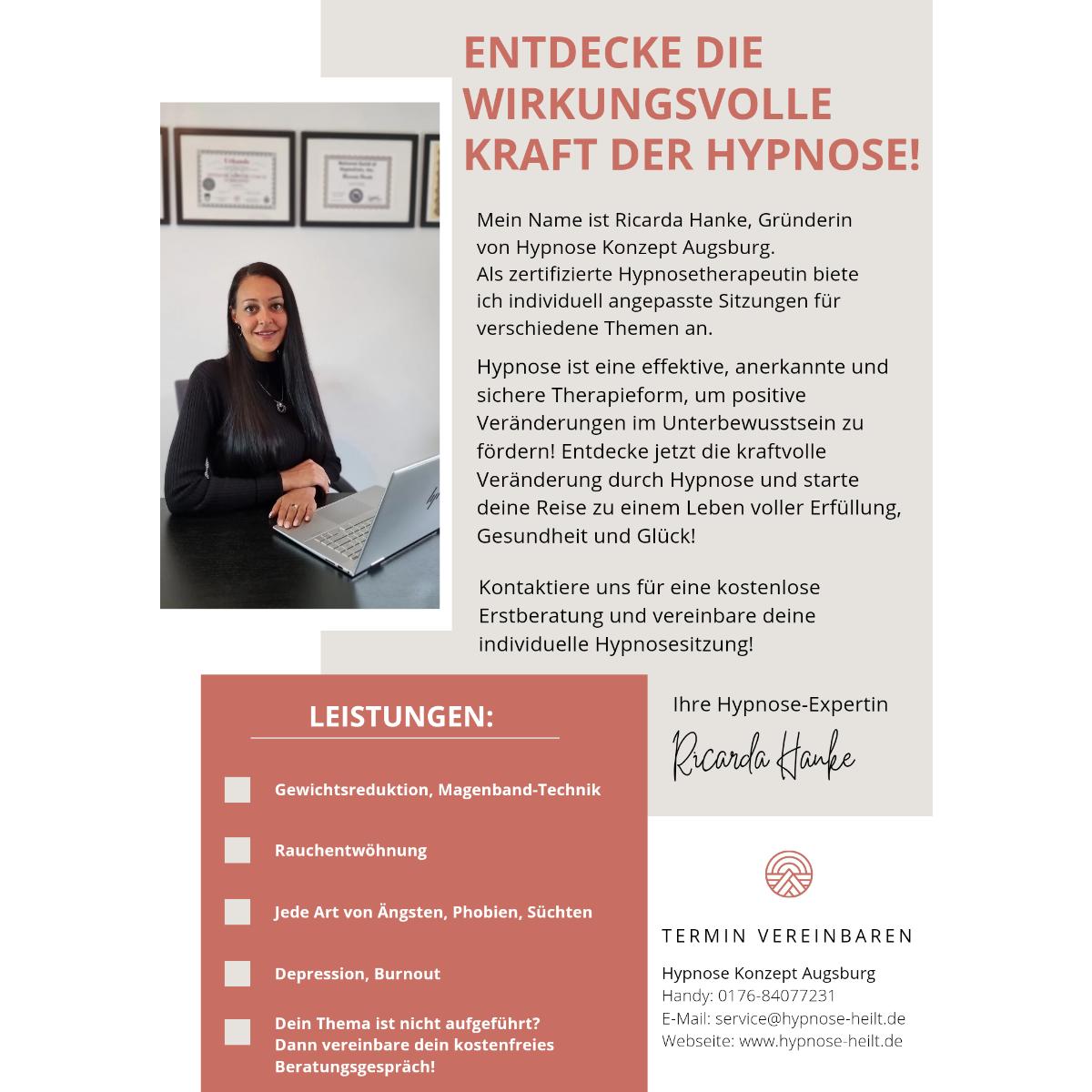 Hypnose Konzept in Augsburg - Logo