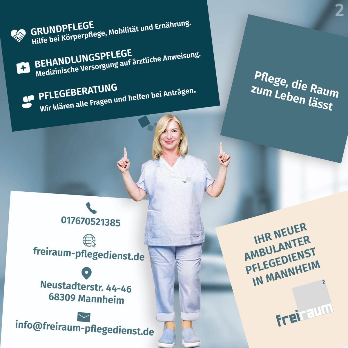 Freiraum² Ambulanter Pflegedienst.de in Mannheim - Logo