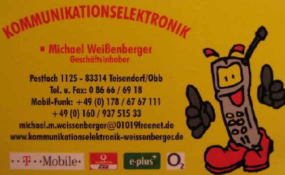 Weißenberger Michael Kommunikations-Elektronik in Teisendorf - Logo