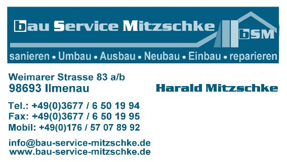 Bau Service Mitzschke in Ilmenau in Thüringen - Logo