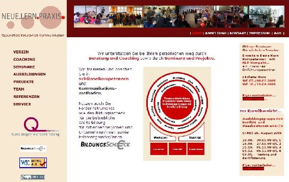 NEUE LERN PRAXIS e.V. Ausbildungen, Coaching und Seminare in Köln - Logo