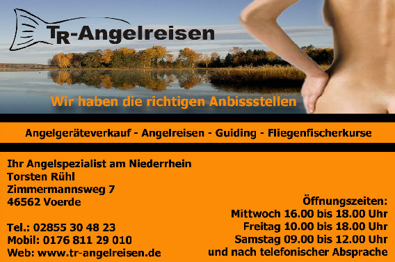TR Angelreisen - Torsten Rühl in Spellen Stadt Voerde - Logo