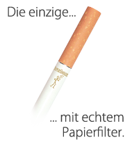 Supersmoker - die einzige elektronische Zigarette mit echtem Papierfilter in Taufkirchen Kreis München - Logo