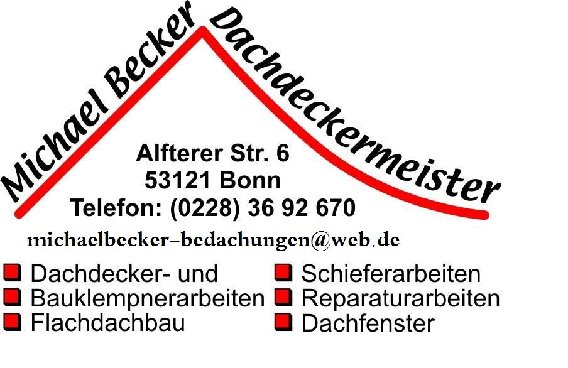 Becker Michael Dachdeckermeister in Bonn - Logo