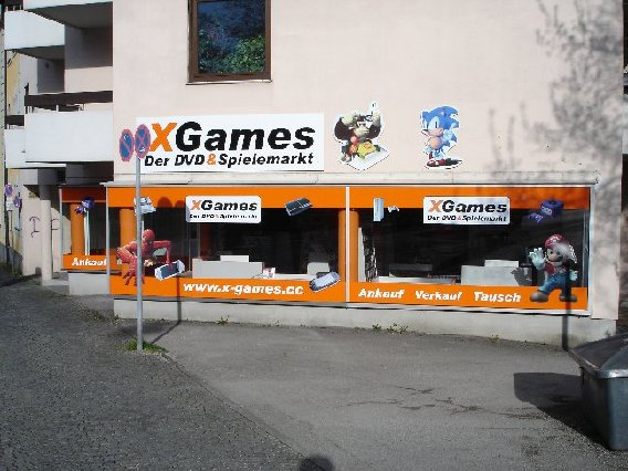 XGames - Der DVD & Spielemarkt in München - Logo