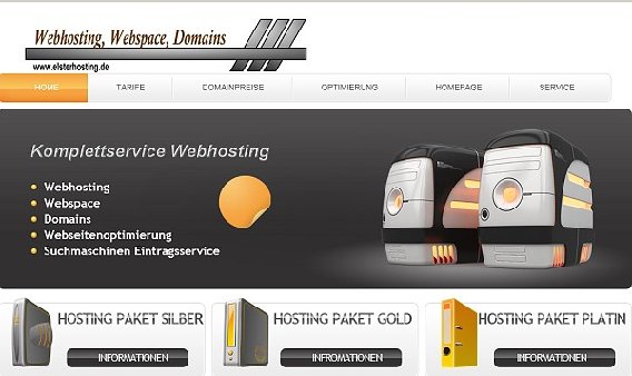 Elsterhosting in Lichterfeld Schacksdorf - Logo