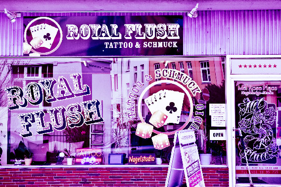 Mel Rose Place Nageldesign & Royal Flush Tattoo + Schmuckstudio in Lübeck - Logo