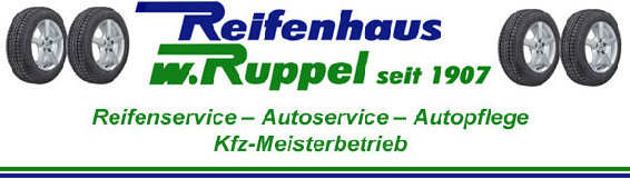 Reifenhaus W. Ruppel KG in Hanau - Logo